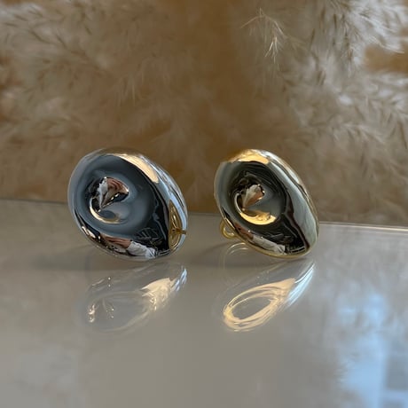 2405RG0471 / Circle hollow ring（Gold）