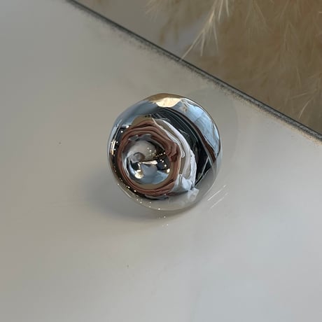 2405RG0471 / Circle hollow ring（Silver）