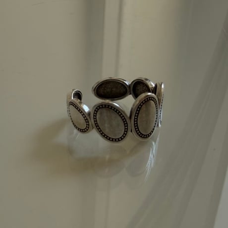 2604RG0755 / Oval connect ring（Silver）