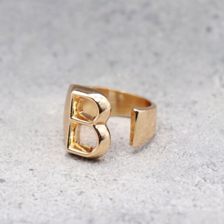 Initial ring（PINK GOLD / B） /   2100-RGGL045