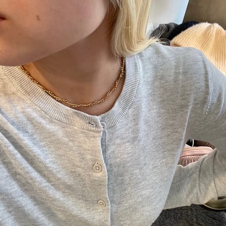2511NC0371 / Ball Twist Necklace（Gold）