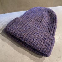 2509HW0105(S) / Mix Color Knit cap（Purple）
