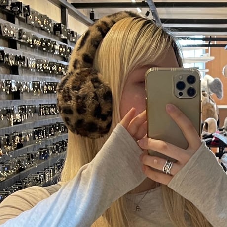 2501GS036(S) / Volume fur ear muffler（Leopard)