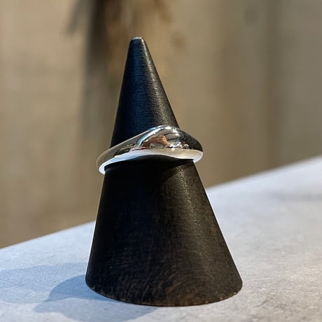 2506RG0646 / Simple wave ring（Silver）