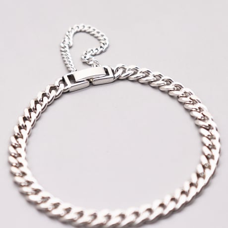 Curb Chain Temperament Bracelet（Silver）/ 2109_BR107