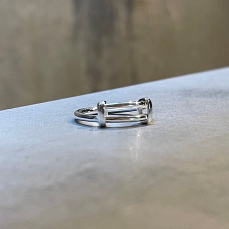 2406RG0486 / Double line design ring（Silver）