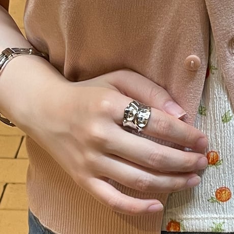 2506RG0661 / Craft wide ring（Silver）
