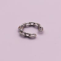 Link chain Small Earcuff （Silver） / EC054
