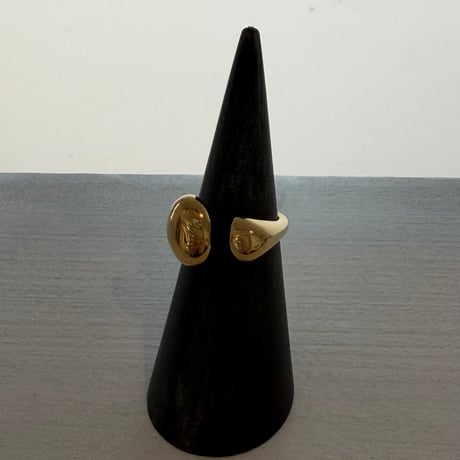 2604RG0780 / Asymmetry drop ring（Gold）
