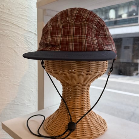 2504HW0087(S) / 2Way cotton check cap（RedCK）