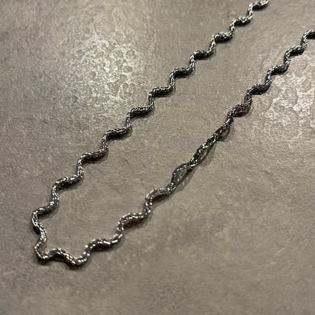 2502NC0290 / Wave chain Necklace（Silver）