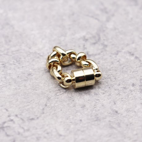 Magnet Clip Earrings Cuff （GOLD）  / EC-040