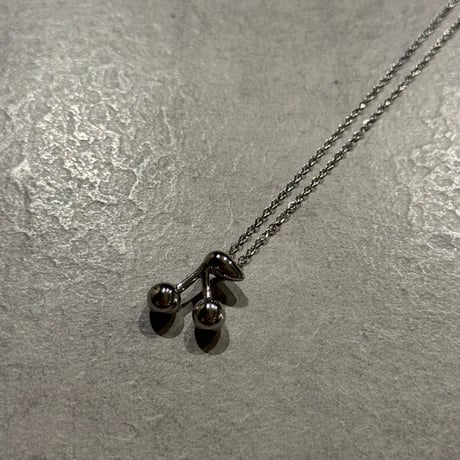 2511NC0372 / Point Cherry Necklace（Silver）