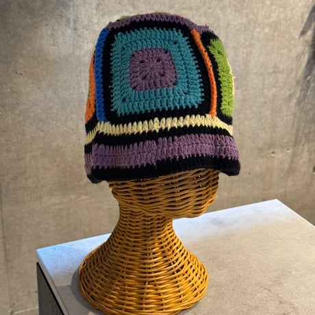 2411KC130003NV(S) / Crochet Knit Hat（colorful）