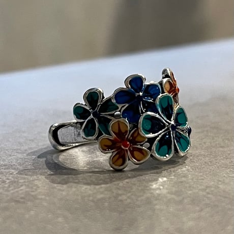 2506RG0657 /  Flower color ring（Silver）