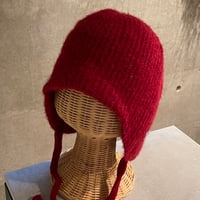 2511HW0111(S) / Knit Flight Cap（Burgundy）