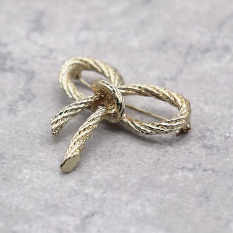 Vintage Cross Geometric Brooch（GOLD） / OT-001
