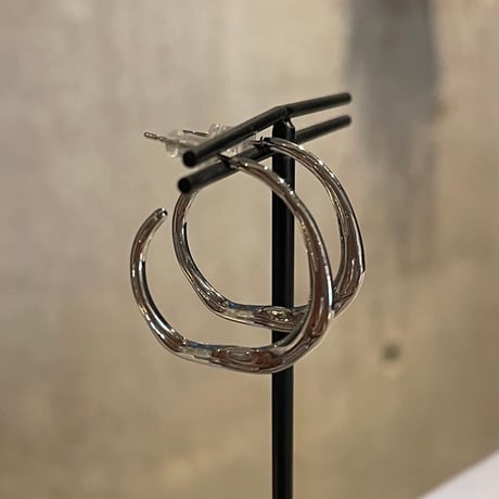 2510PR0817 / Craft thin hoop Pierce（Silver）
