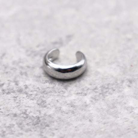 Small Ring Cartilage Ear Cuff （SILVER）  / EC-036