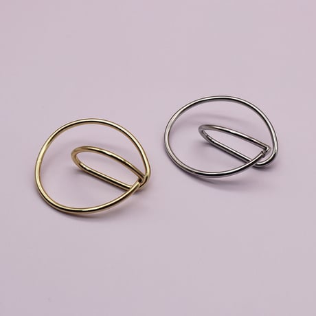 Irregular Curve Earcuff （Gold） / EC049