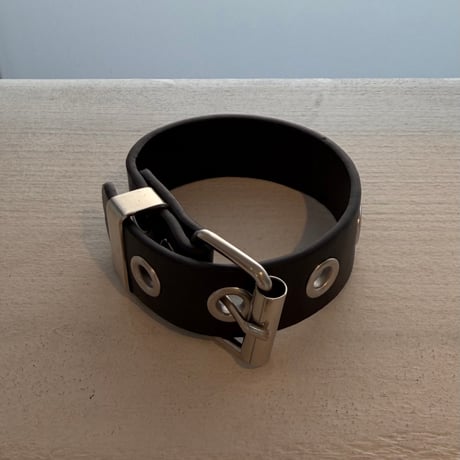 2606BR0138 / Simple leather Bracelet（Black）