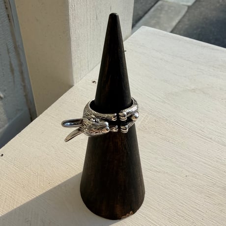 2603RG0749 / Rabbit design ring #02（Silver）