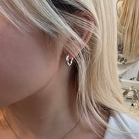2510PR0808 / Craft mini hoop Pierce（Silver）