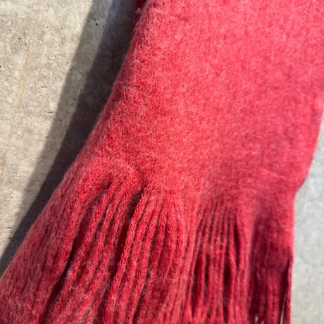 2511GS051(S)/ Mink Touch Plain Stole（Red)