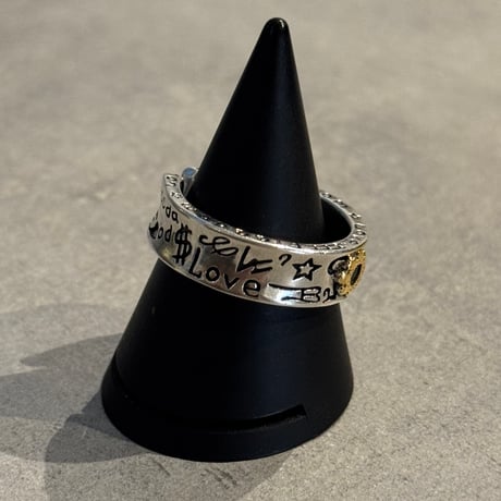 2508RG0671 / Craft Green Stone ring（Silver）