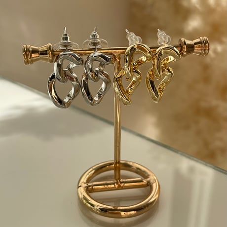 2401PR0635 / Twist chain design Pierce（Gold）