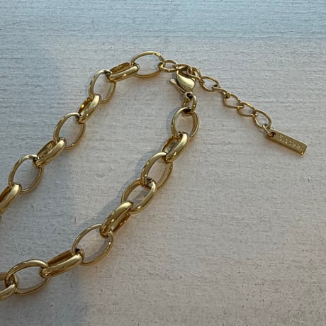 2606BR0141 / Heart motif chain Bracelet（Gold）