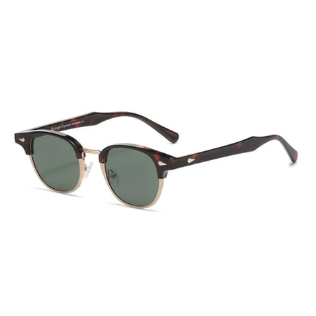 【 Legit Eyewear 】Sunglasses Murakami (Demi/Green/Gold)
