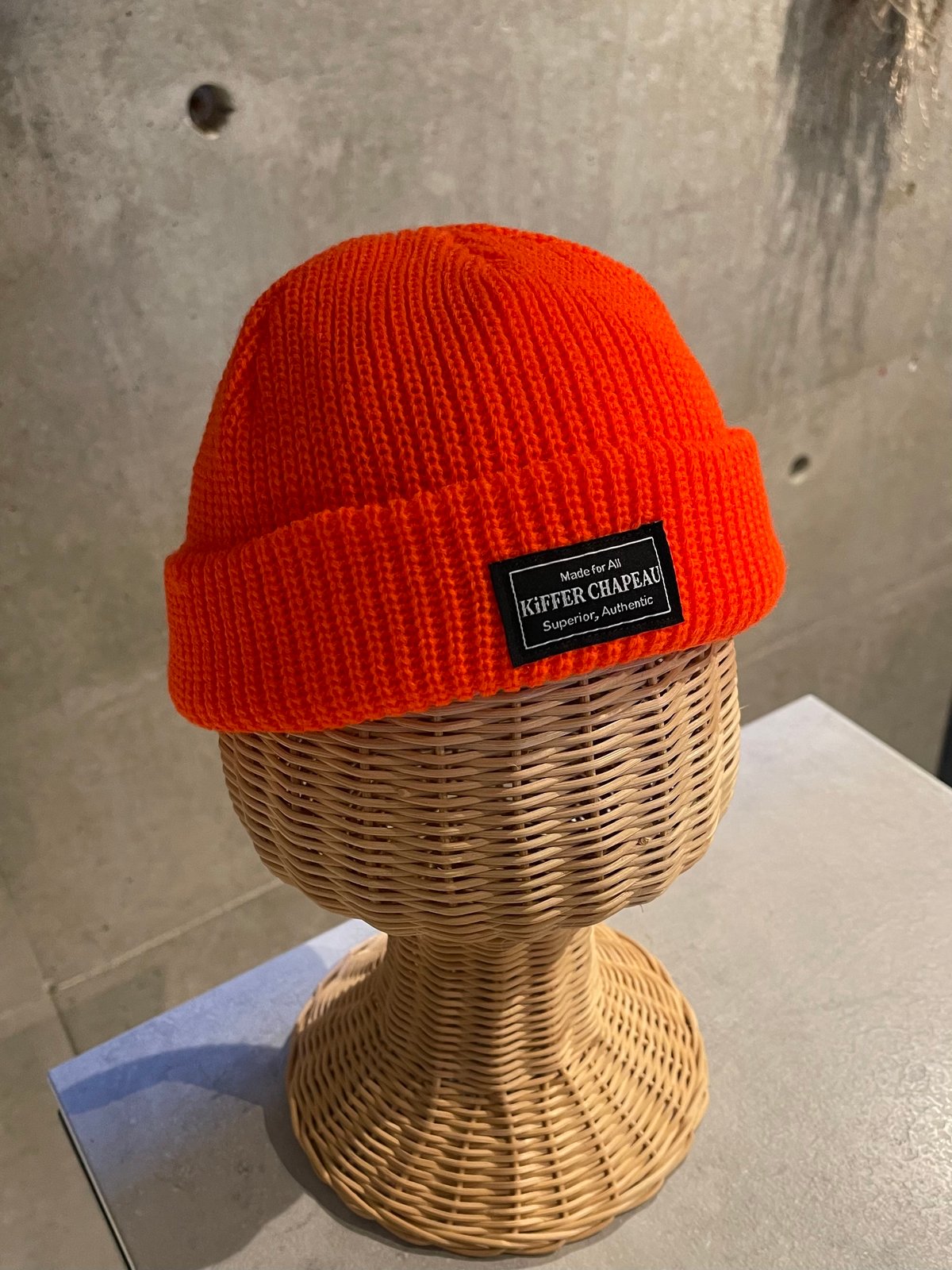 IM25HW020(S) / Beanie（Orange） | Calinouu Online