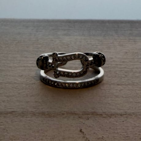 2605RG0788 / Stone line design ring（Silver）