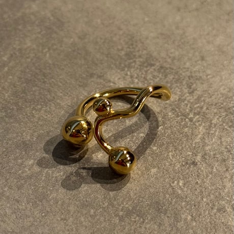 2503RG0599 / triple ball ring（Gold）