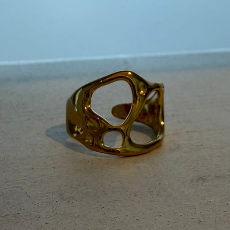 2606RG0814 / Craft hole design ring（Gold）
