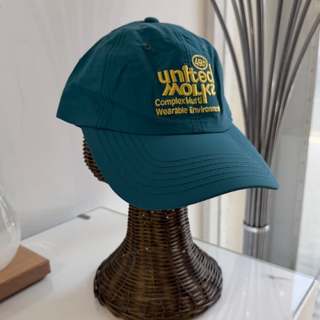 2604HW065(S) / Embroidery nylon Cap（Blue Green）