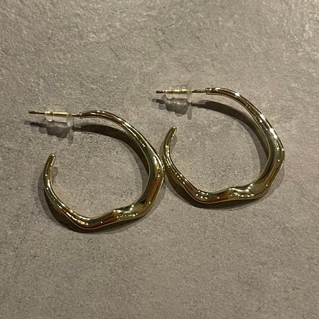 2510PR0817 / Craft thin hoop Pierce（Gold）