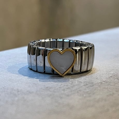 2503RG0591 / Flat Heart point ring（Silver）