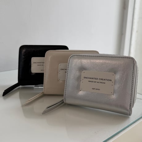 2605GS071(S)/ Text Tag Wallet（Black）
