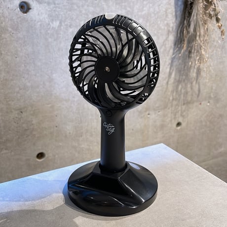 23SSGS001 / mist handy fan（Black）