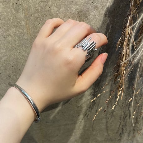 2505RG0630 / Jagged design ring（Silver）