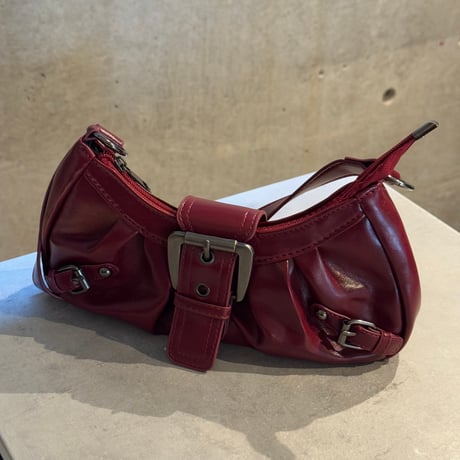 2507BG034(S)/ Mini Shoulder Bag （Red)