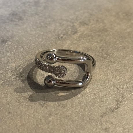 2503RG0593 / Utype shine ring（Silver）