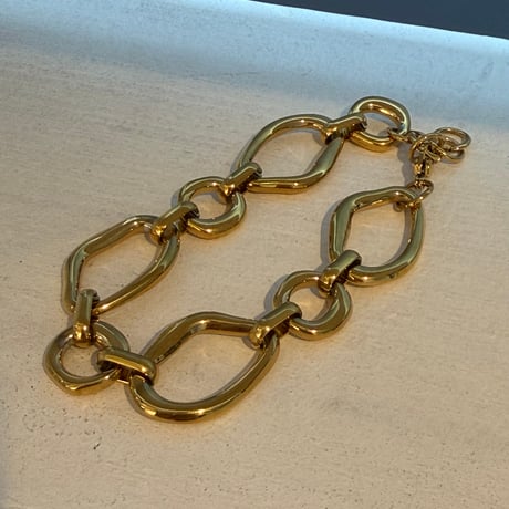 2606BR0132 / Connect chain bracelet（Gold）