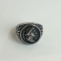 【Select】IM24AC_RG008 / Vintage coin ring（Silver）
