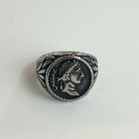 【Select】IM24AC_RG008 / Vintage coin ring（Silver）