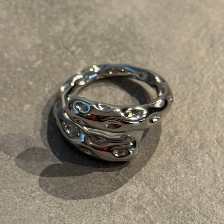 2503RG0598 / craft twistdesign ring（Silver）