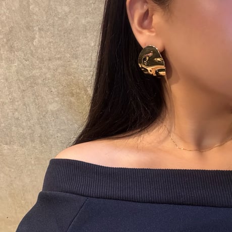 2411PR0730 / Craft curve plate Pierce（Gold）