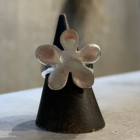 2507RG0667 / Matt Flower ring（Silver）